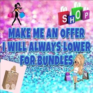 Reasonable offers and bundles always accepted!